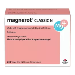MAGNEROT CLASSIC N Tablets, 200 pcs