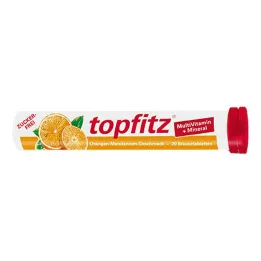 TOPFITZ Multivitamin + mineral effervescent tablets, 20 pcs