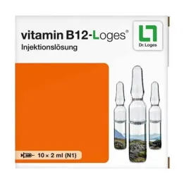 VITAMIN B12-LOGES Injection solution ampoules, 10X2 ml