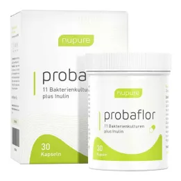 NUPURE probaflor probiotics for intestinal cleansing capsules, 30 pcs