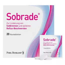 SOBRADE Chewable tablets, 20 pcs