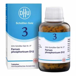 BIOCHEMIE DHU 3 Ferrum phosphoricum D 12 tablets, 900 pcs