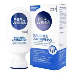 Pearl white smoker tooth whitening toothpaste, 50 ml